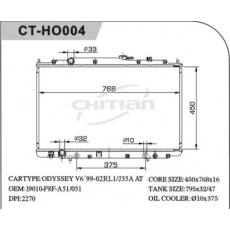 CT/HO-004本田散熱器