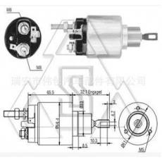 起動(dòng)機(jī)電磁開(kāi)關(guān)0-331-303-055 ZF 876